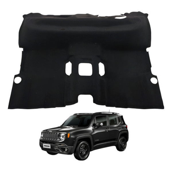 Carpe Assoalho Traseiro Jeep Renegade 1.8 2017 2018