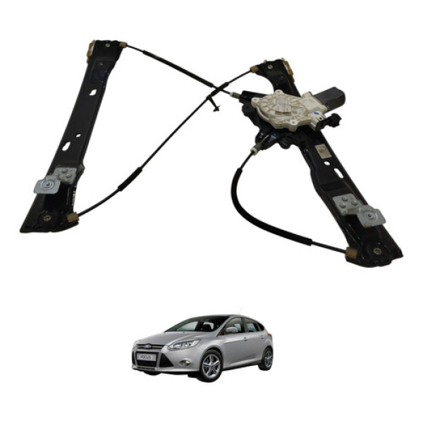 Máquina Vidro Dianteira Esquerda Focus 2014 2015