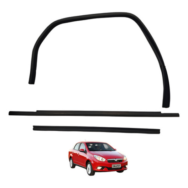 Kit Pestana Traseira Direita Grand Siena 2013 2014 2015