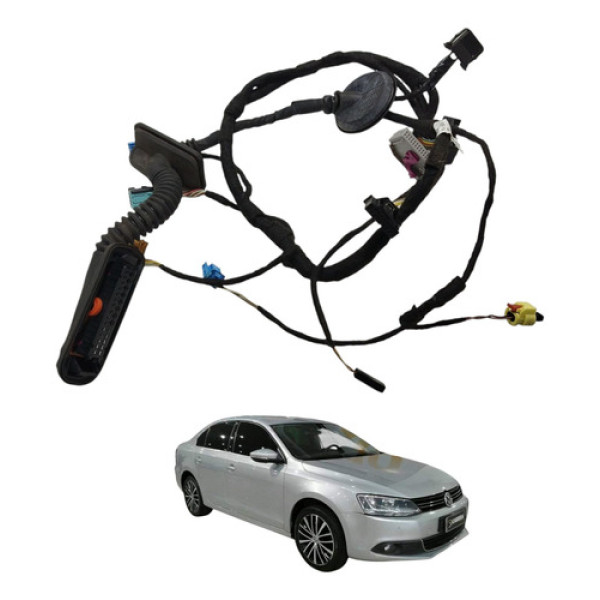 Chicote Porta Dianteira Esquerda Jetta Tsi 2011 2012 Vw