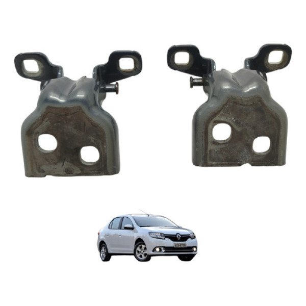 Dobradiça Porta Traseira Esquerda Logan 2015 2016 2017