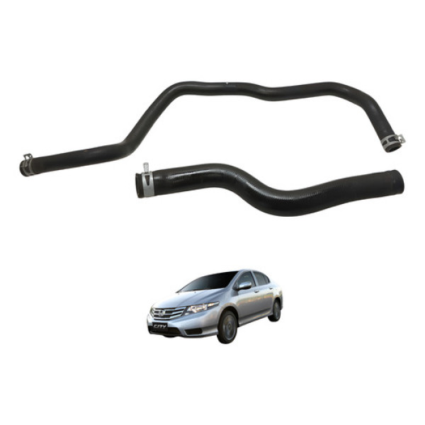 Par Mangueira Reservatório Água Radiador Honda City 1.5 2014