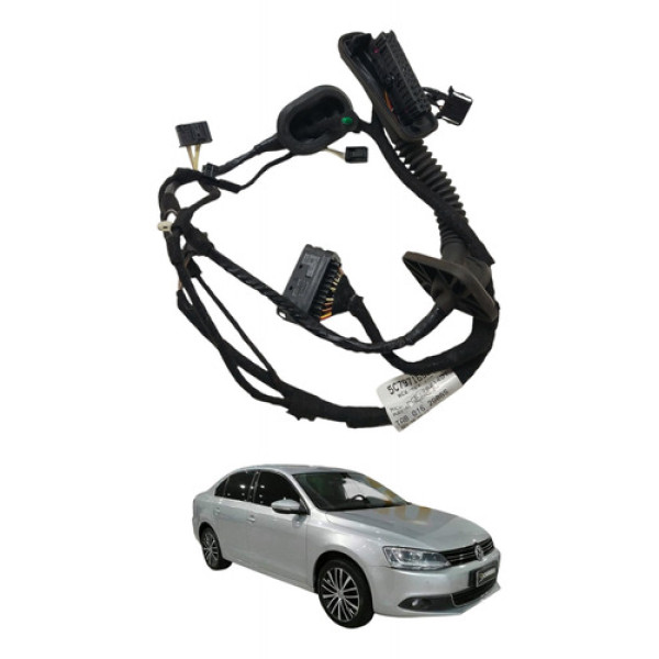 Chicote Porta Traseira Esquerda Jetta 2011 2012 Vw
