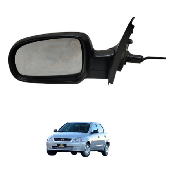 Retrovisor Esquerdo Corsa Montana 2004 2005