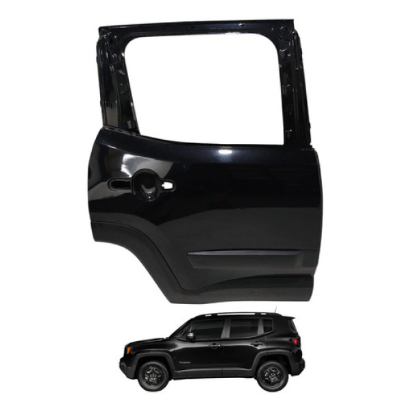 Porta Traseira Direita Jeep Renegade 2017 2018