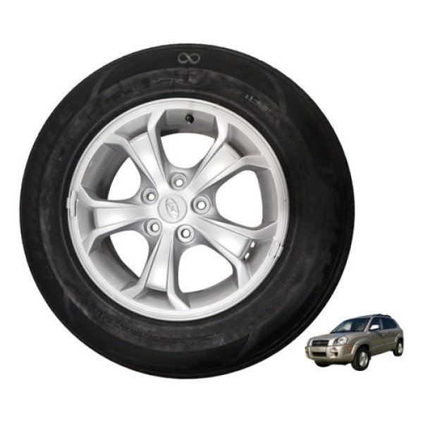 Estepe Aro 16 Tucson 2009 2010 2011 Cinza