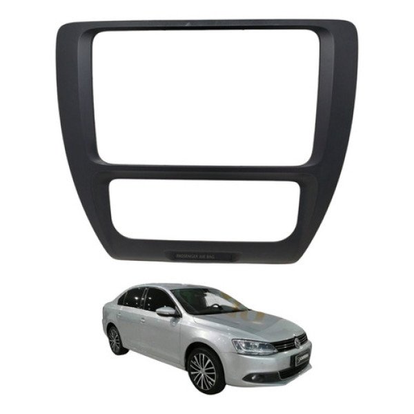 Moldura Painel Multimídia Jetta Tsi 2011 2012 Vw