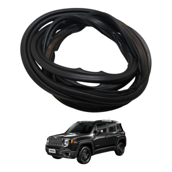 Borracha Tampa Traseira Porta Malas Jeep Renegade 2017 2018