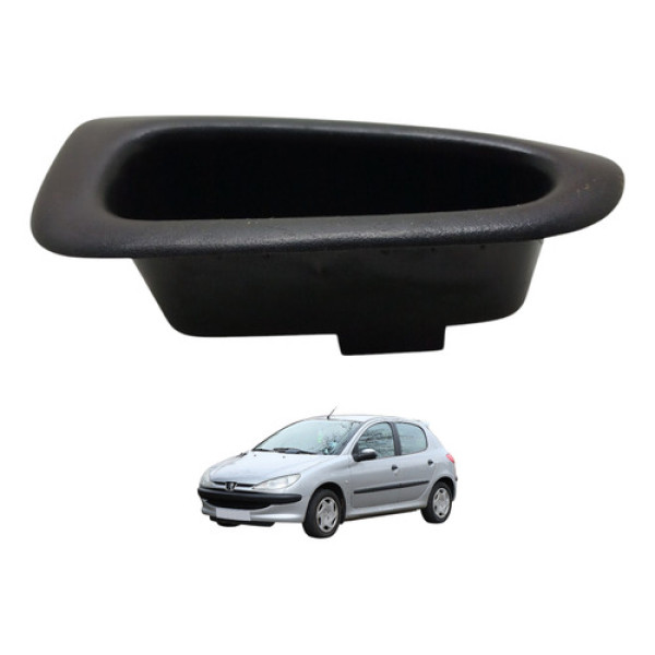 Puxador Porta Dianteira Direita Peugeot 206 2007 2008 2009