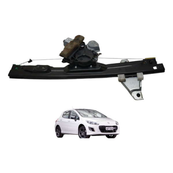 Máquina Vidro Dianteira Direita Peugeot 308 2014 2015