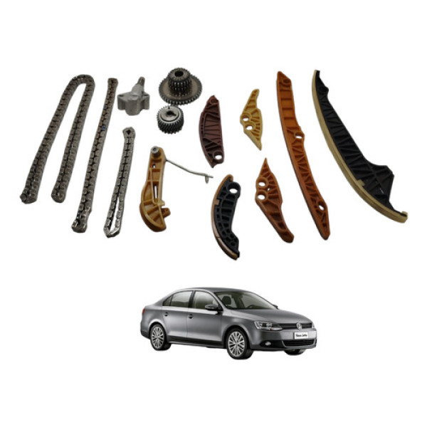 Kit Corrente Comando Jetta Tiguan 2.0 200cv  2012 2013 Vw