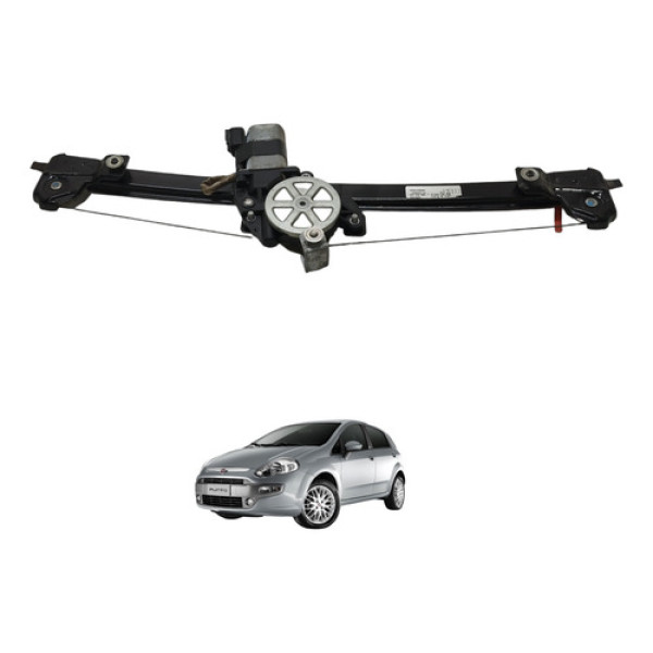 Máquina Vidro Dianteira Direita Punto 2013 2014