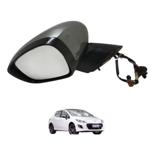 Retrovisor Esquerdo Peugeot 308 2014 2015