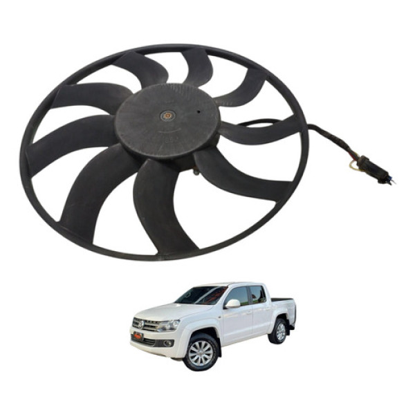 Ventoinha Radiador Amarok 2.0 Biturbo 2011 2012 Vw Detalhe