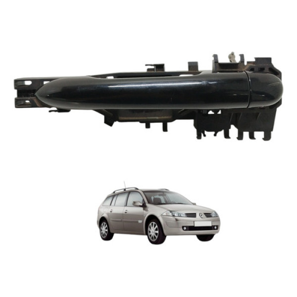 Maçaneta Externa Dianteira Esquerda Megane 2008 2009