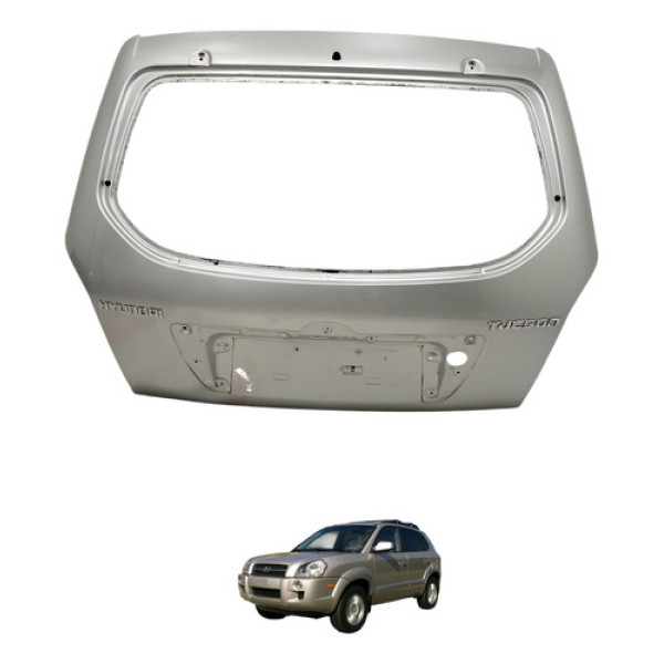 Tampa Traseira Tucson 2009 2010 2011 Prateado