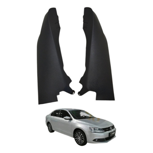 Par Acabamento Caixa Roda Traseira Jetta Tsi 2011 2012 2013