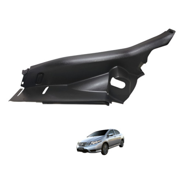 Acabamento Lateral Esquerdo Banco Honda City 2013 2014