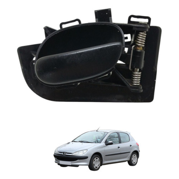 Maçaneta Interna Dianteiro Direito Peugeot 206 2008 2009