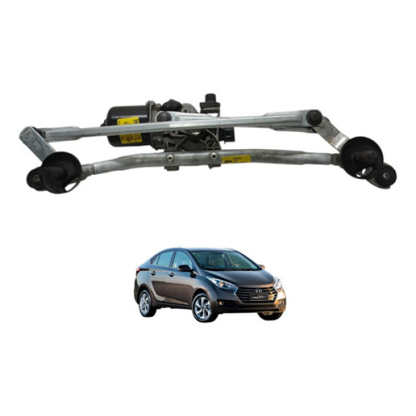 Motor Galhada Limpador Parabrisa Hyundai Hb20 2017 2018