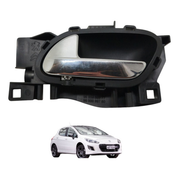 Maçaneta Interna Dianteira Esquerda Peugeot 308 2014 2015