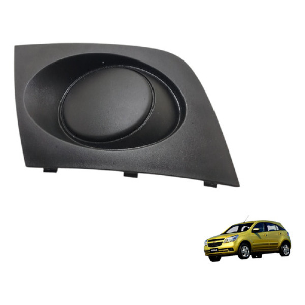 Moldura Tampa Farol Milha Esquerdo Agile 2011 A 2014