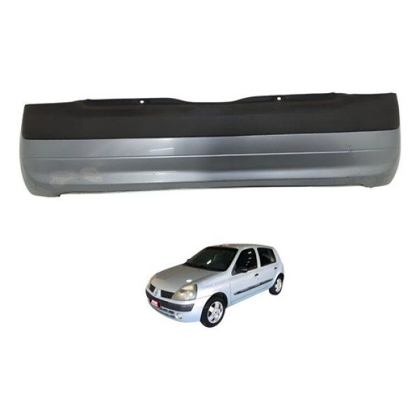 Parachoque Aplique Traseiro Clio 2004 2005