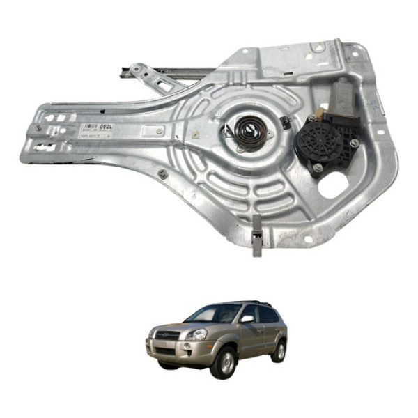 Máquina Vidro Traseiro Esquerdo Tucson 2009 2010 2011