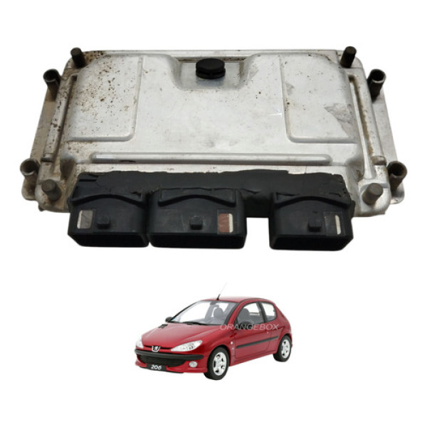 Módulo Injeção Peugeot 206 1.4 2007 2008