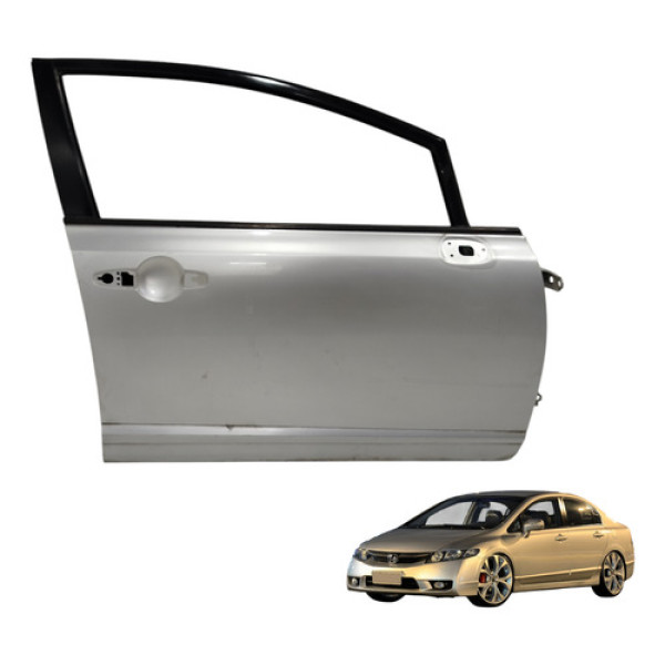 Porta Dianteira Direita Honda Civic 2007 A 2011