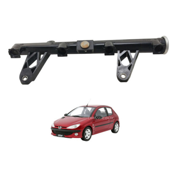 Flauta Bico Injetor Peugeot 206 1.4 2008 2009