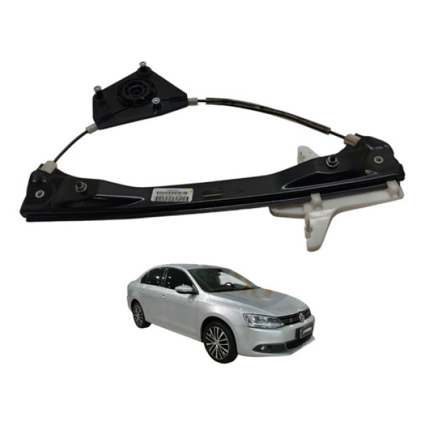 Máquina Vidro Traseiro Esquerdo Jetta Tsi 2011 2012