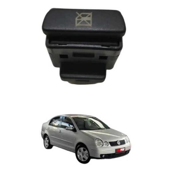 Botão Trava Vidro Dianteiro Esquerdo Polo 2004 2005