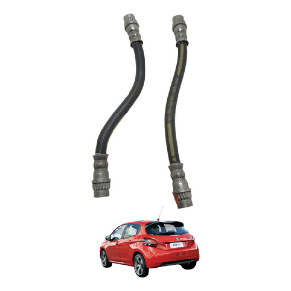 Par Flexível Traseira Peugeot 208 2014 2015