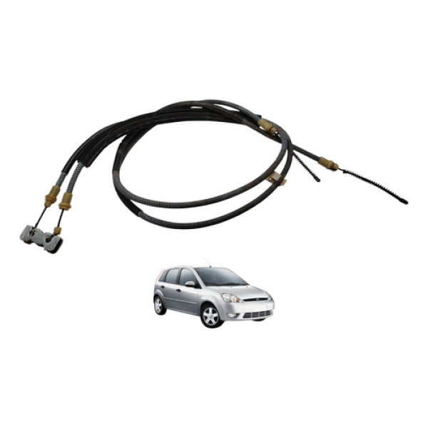 Cabo Freio Mão Ford Fiesta 2003 2004 2005