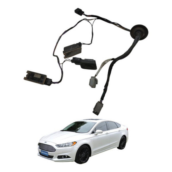 Chicote Luz Placa Ford Fusion Titanium 2013 2014 2015