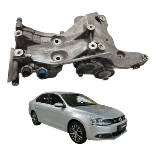 Suporte Compressor Cavalete Filtro Óleo Jetta Tsi 2011 2012