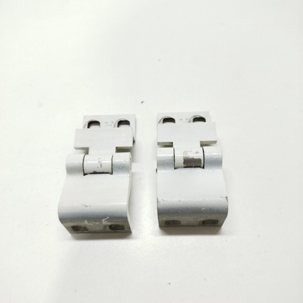 Par Dobradiça Porta Traseira Esquerda Fiorino 2013 A 2017