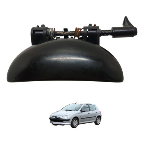 Maçaneta Externa Traseira Esquerda Peugeot 206 2008