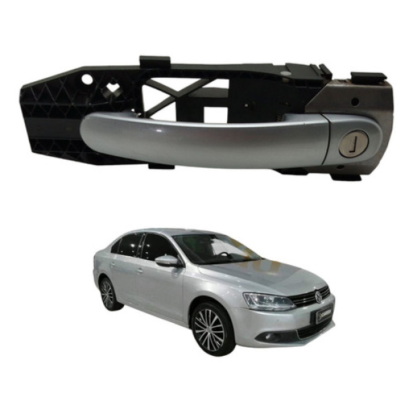 Maçaneta Externa Dianteira Esquerda Jetta Tsi 2011 2012 2013