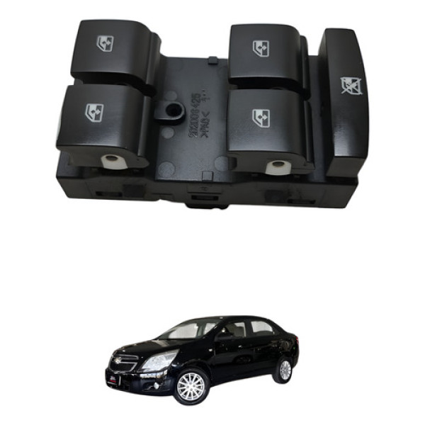 Botão Vidro Dianteiro Esquerdo Cobalt 1.4 2013 2014