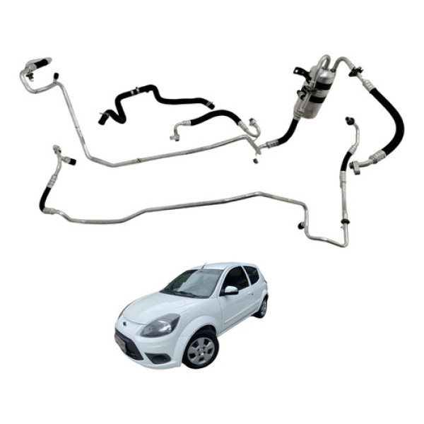 Kit Mangueira Ar Condicionado Ford Ka 2012 2013