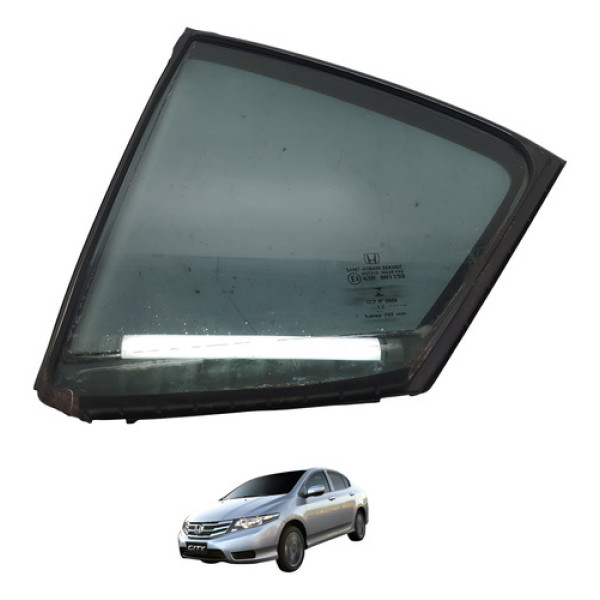 Vidro Fixo Traseiro Esquerdo Honda City 2013 2014