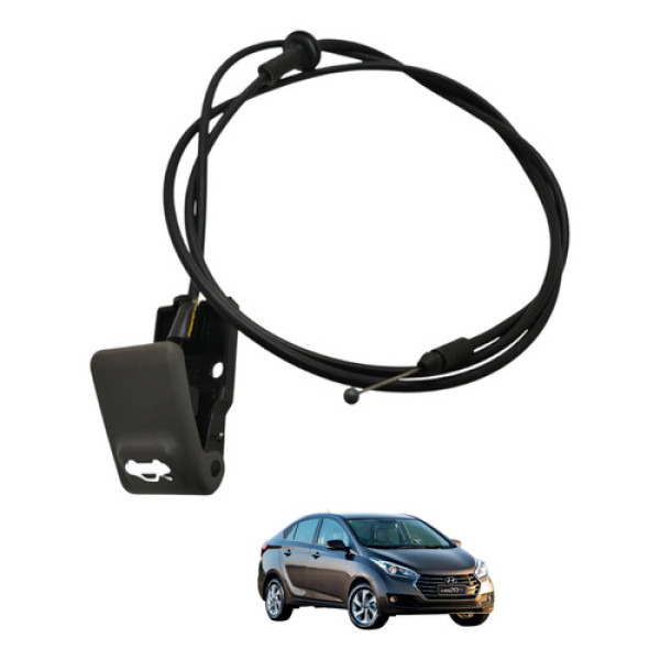 Alavanca Cabo Abertura Capô Hb20 2017 2018