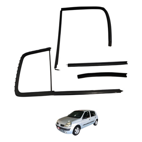 Kit Pestana Traseira Direita Clio Hatch 2004 2005