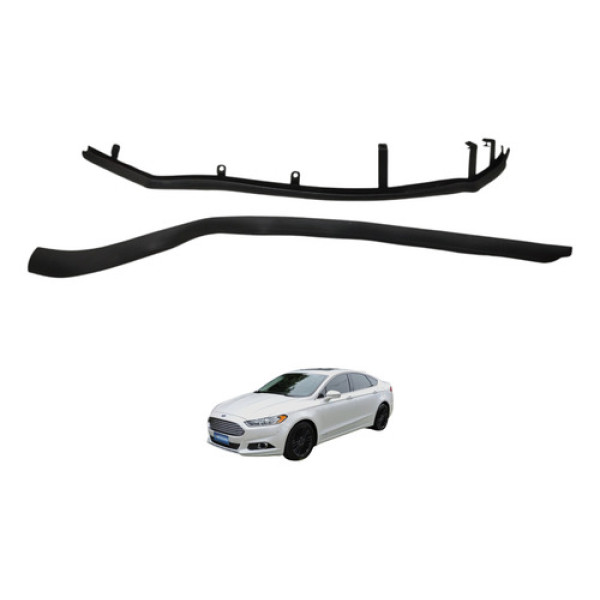 Par Borracha Vedação Porta Traseira Direita Fusion 2014 2015