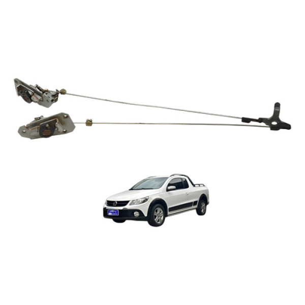 Par Fechadura Tampa Traseira Saveiro Cross 2012 2013