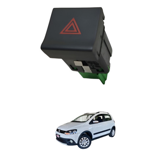 Botão Pisca Alerta Crossfox 1.6 2013 2014