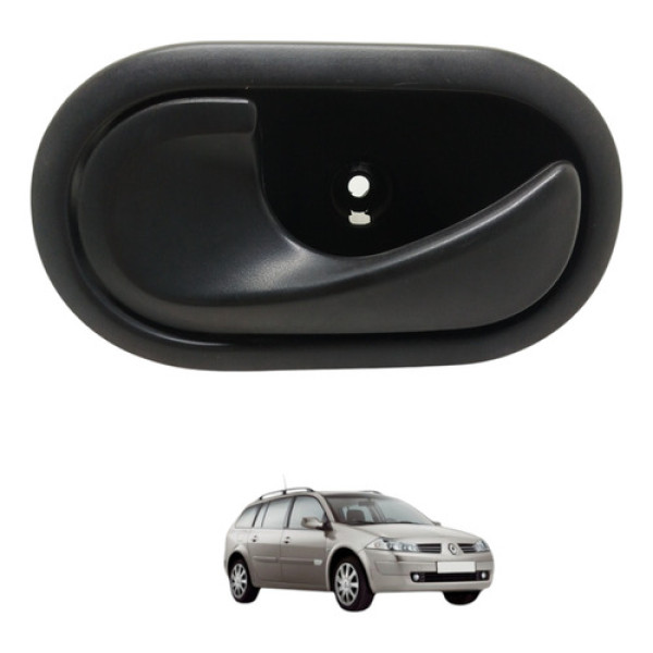 Maçaneta Interna Porta Dianteira Esquerda Megane 2008 2009