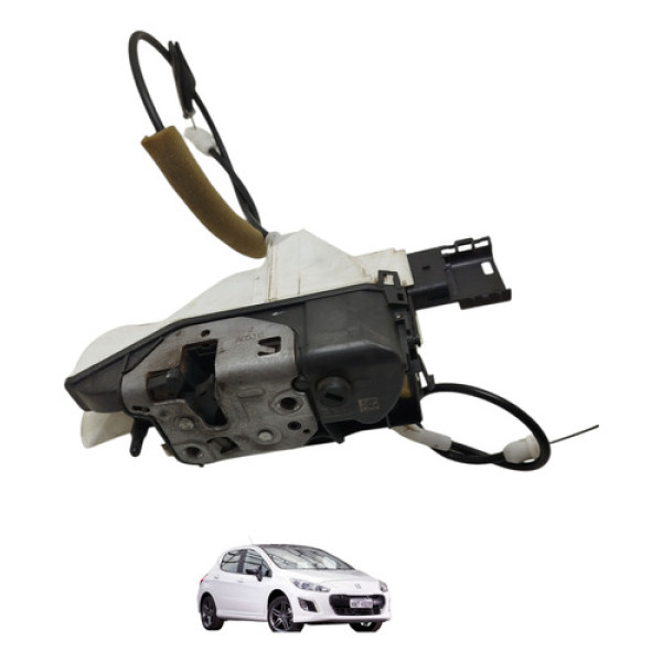 Fechadura Porta Dianteira Esquerda Peugeot 308 2014 2015